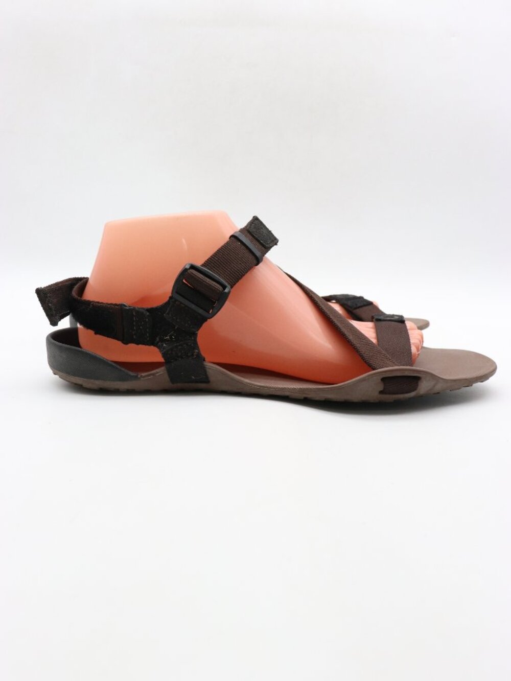 Xero Sandals Men's 10 Z-Trail EV Sporty Z-Strap Adjustable Slingback Brown Black
